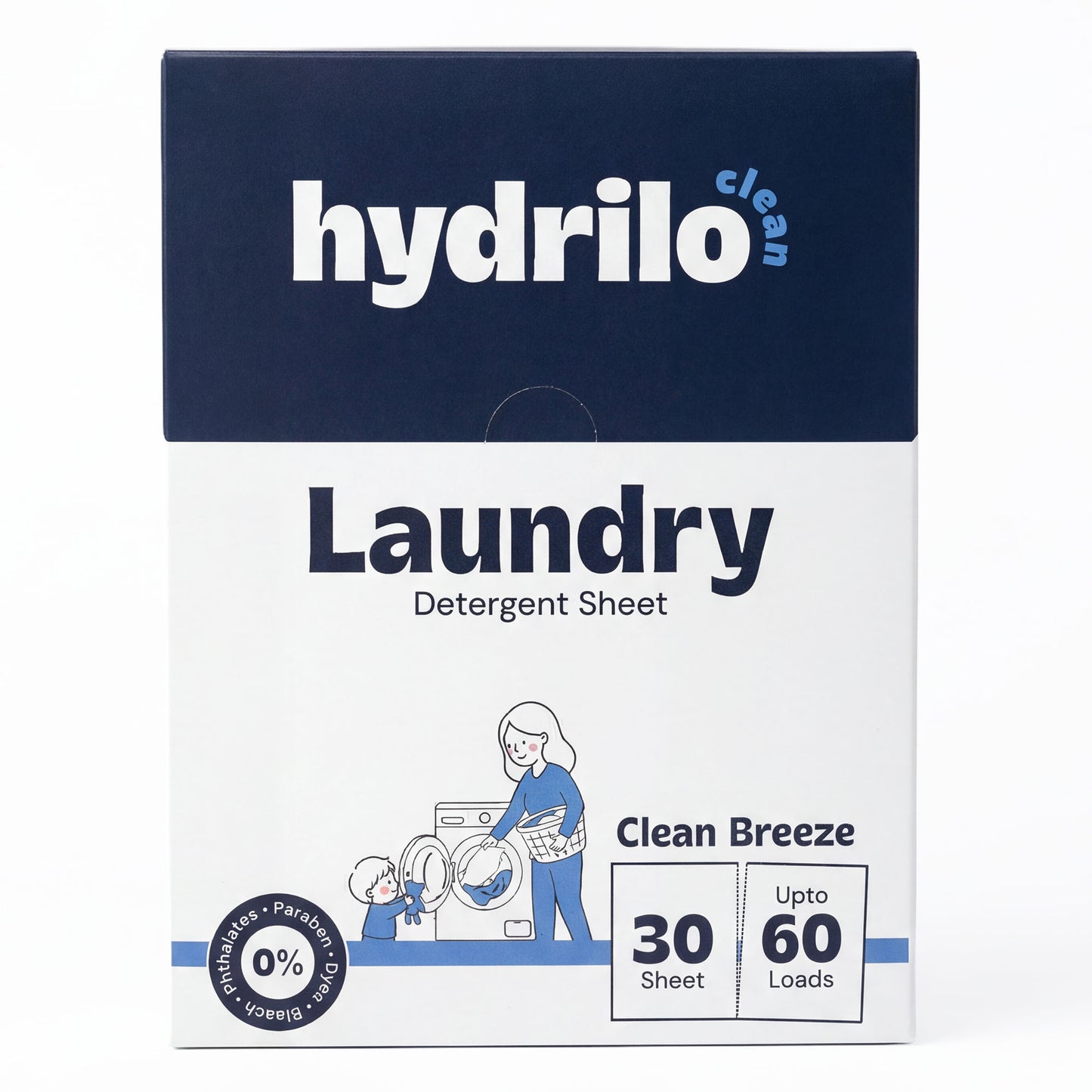 Hydrilo Laundry Detergent Sheet