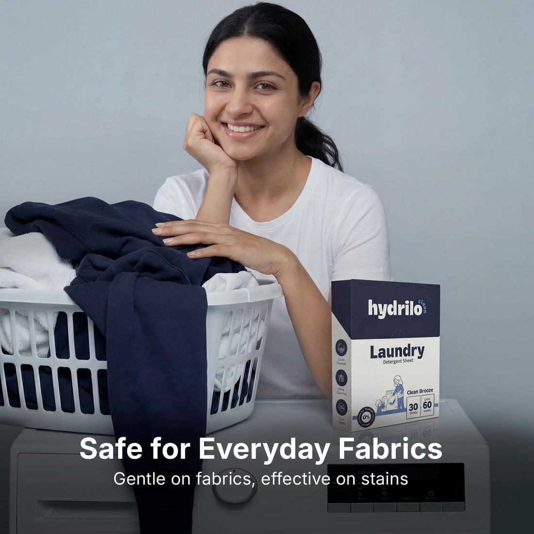 Hydrilo Detergent Laundary Sheet